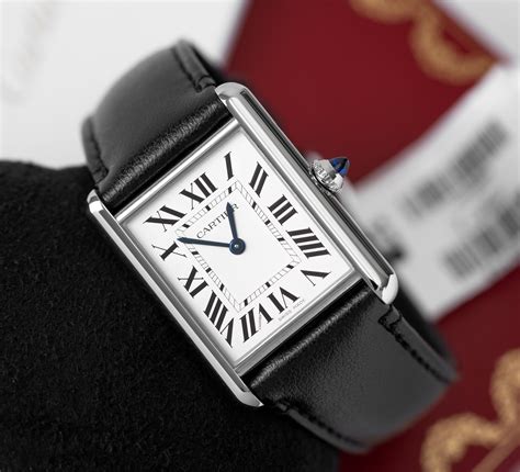 cartier tank solarbeat|cartier tank must watch large.